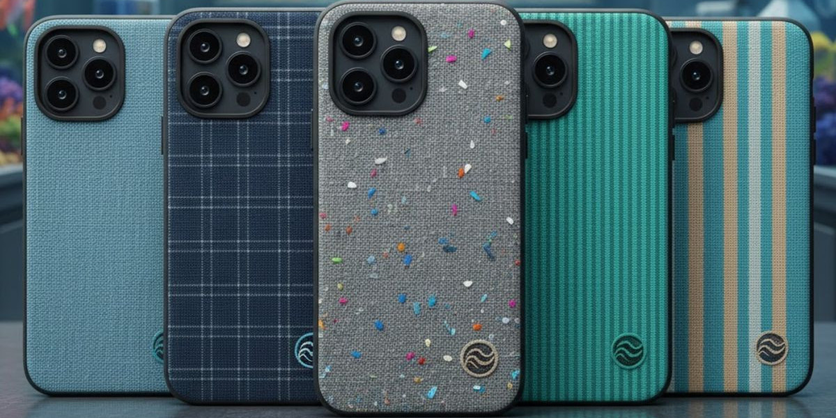 Select Fabric iPhone 15 Case Woven from Recycled Ocean Plastics