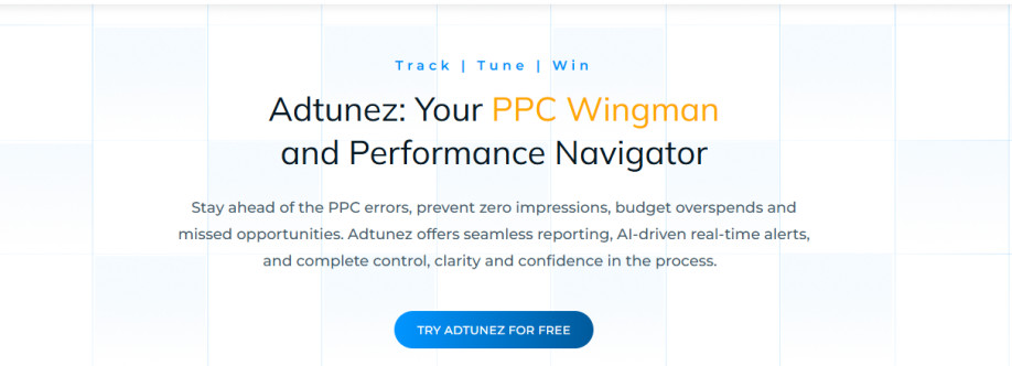 Adtunez PPC Management Platform Cover Image