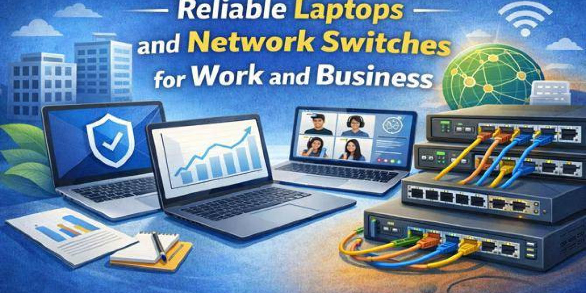 Reliable Laptops and Network Switches for Work and Business