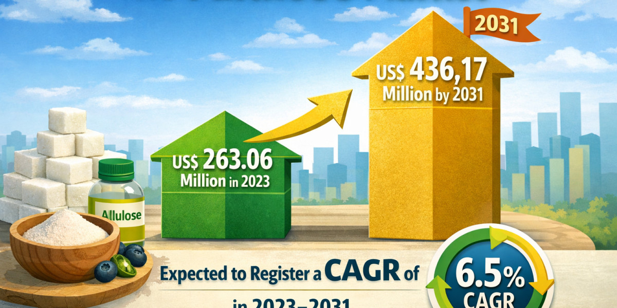 Allulose Market Growth Driven by Rising Demand for Low-Calorie Sweeteners