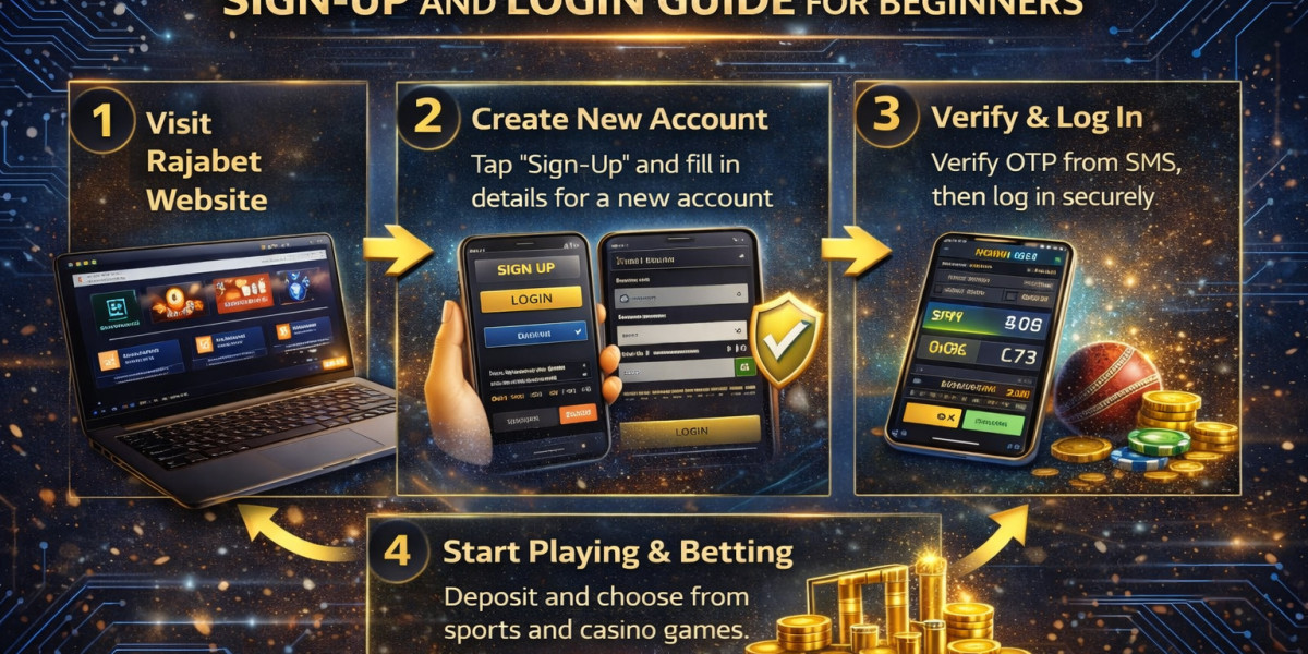 Step-by-Step Rajabet Sign-Up and Login Guide for Beginners