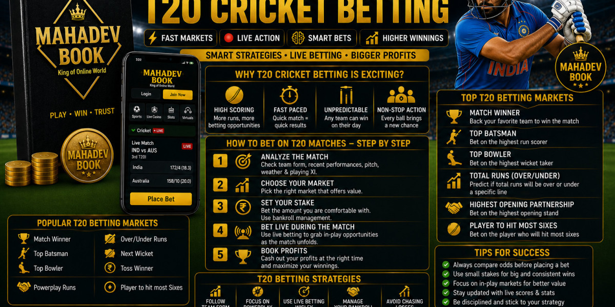 Mahadev Book Guide to T20 Cricket Betting