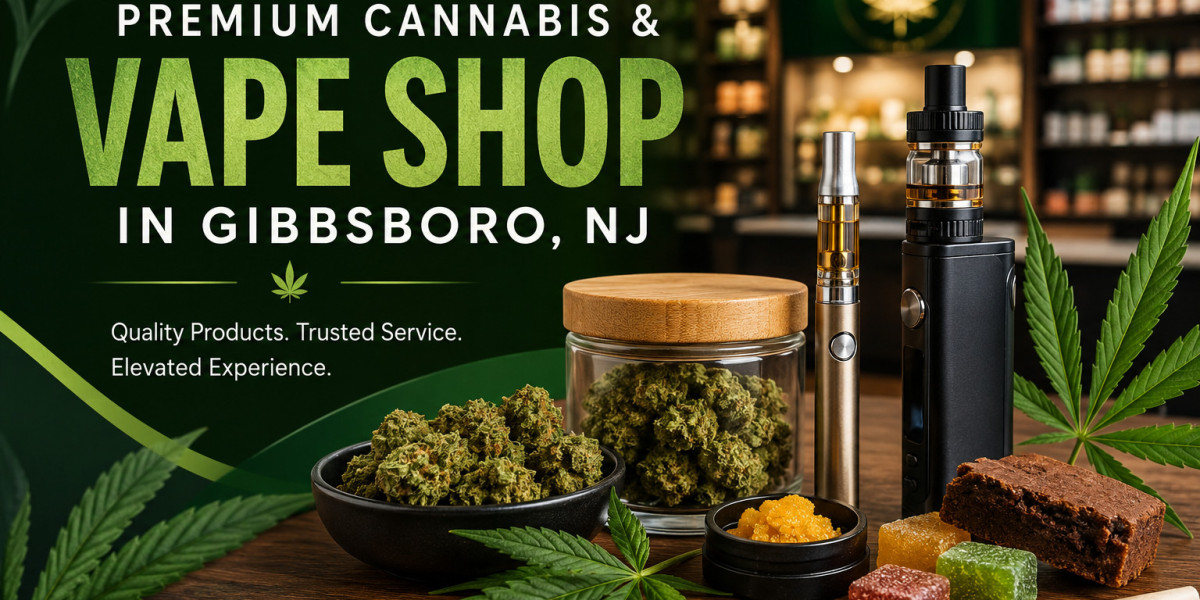Premium Cannabis and Vape Shopping Experience in Gibbsboro, NJ