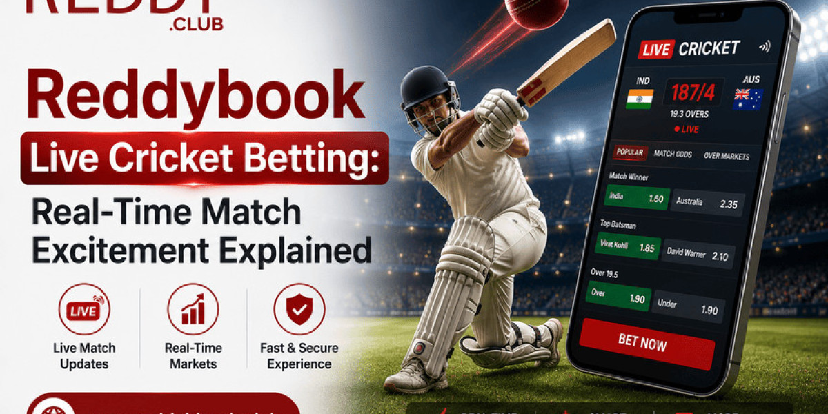 Reddybook Live Cricket Betting: Real-Time Match Excitement Explained