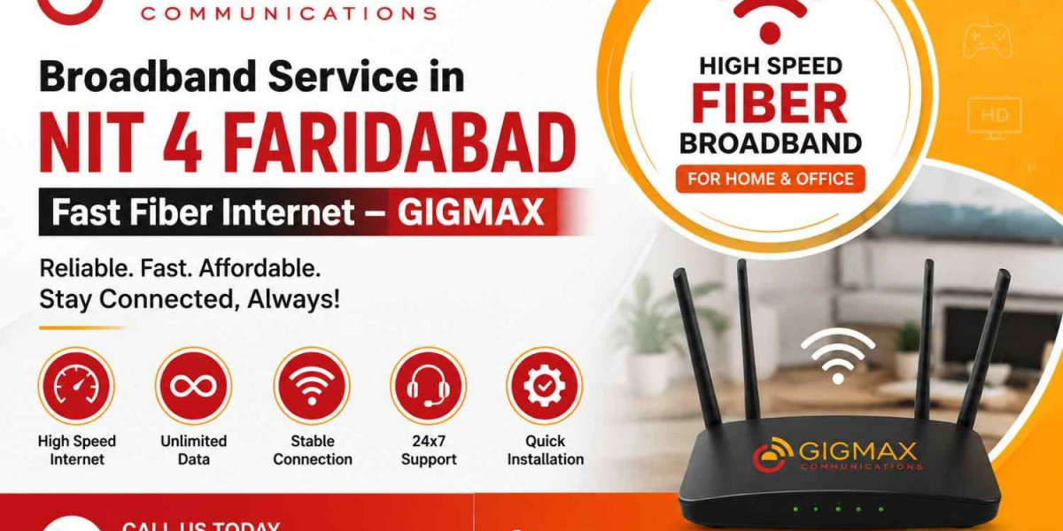 Broadband Service in NIT 4 Faridabad Fast Fiber Internet – GIGMAX