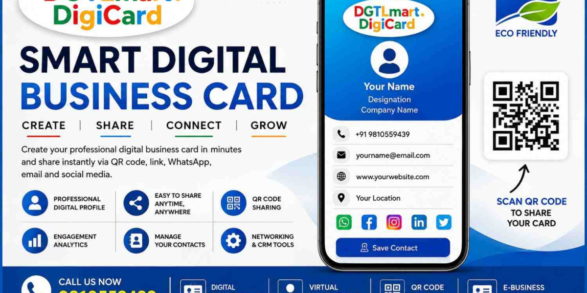 Create a Smart Digital Business Card Online with DGTL DigiCard