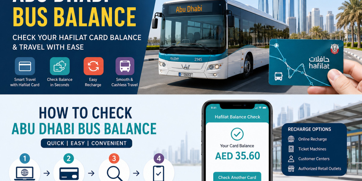 Abu Dhabi Bus Balance – Complete Guide to Check Your Hafilat Card Balance