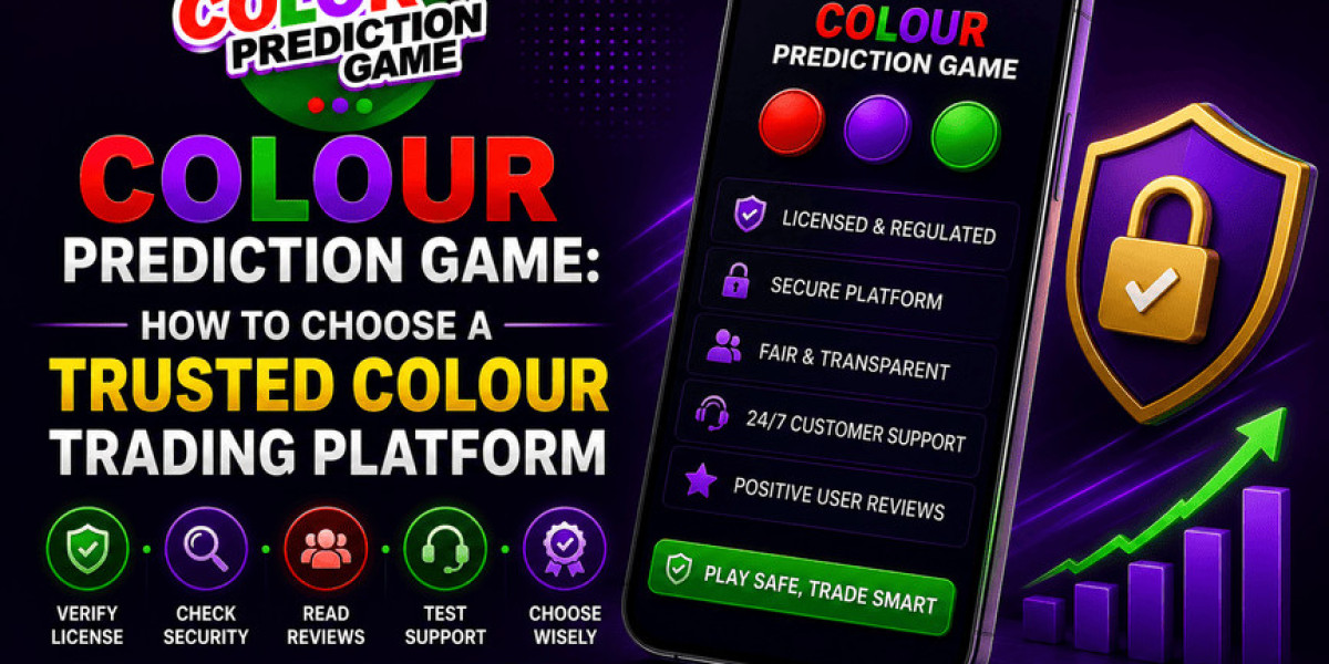 Colour Prediction Game: How to Choose a Trusted Colour Trading Platform