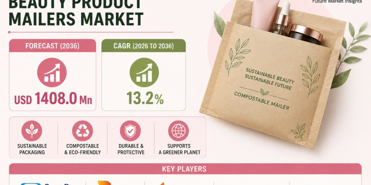 Compostable Beauty Product Mailers Market Maintains High-Velocity 13.2% CAGR Trajectory Through 2036