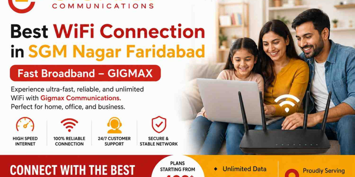 Best wifi connection in sgm nagar faridabad | Fast Broadband – GIGMAX