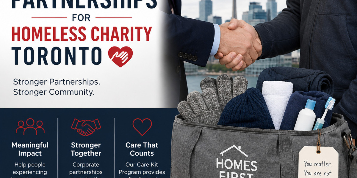 Corporate Partnerships for Homeless Charity Toronto | Homes First Care Kit Program
