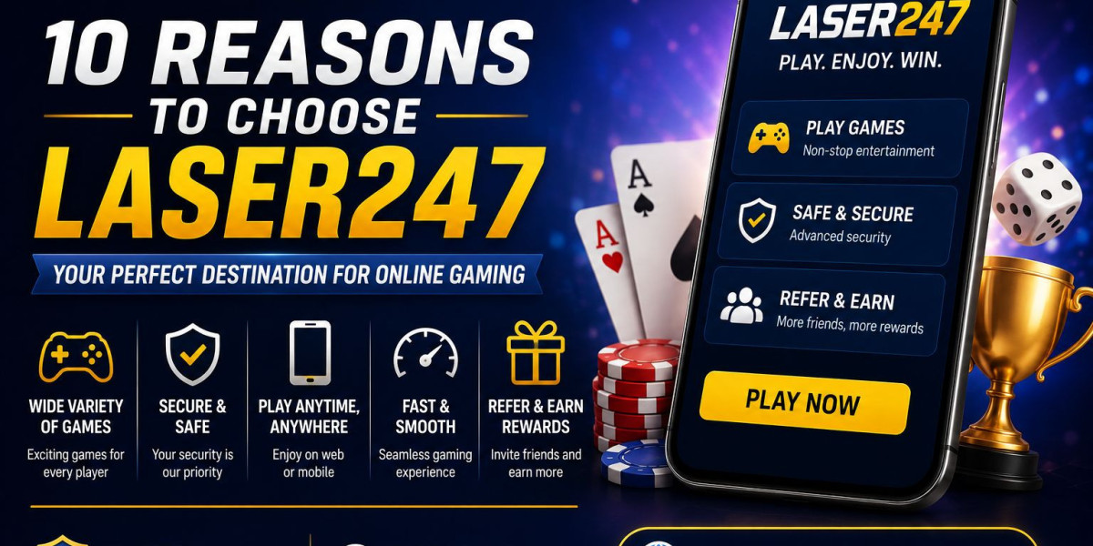 10 Reasons to Choose Laser247 for Online Gaming