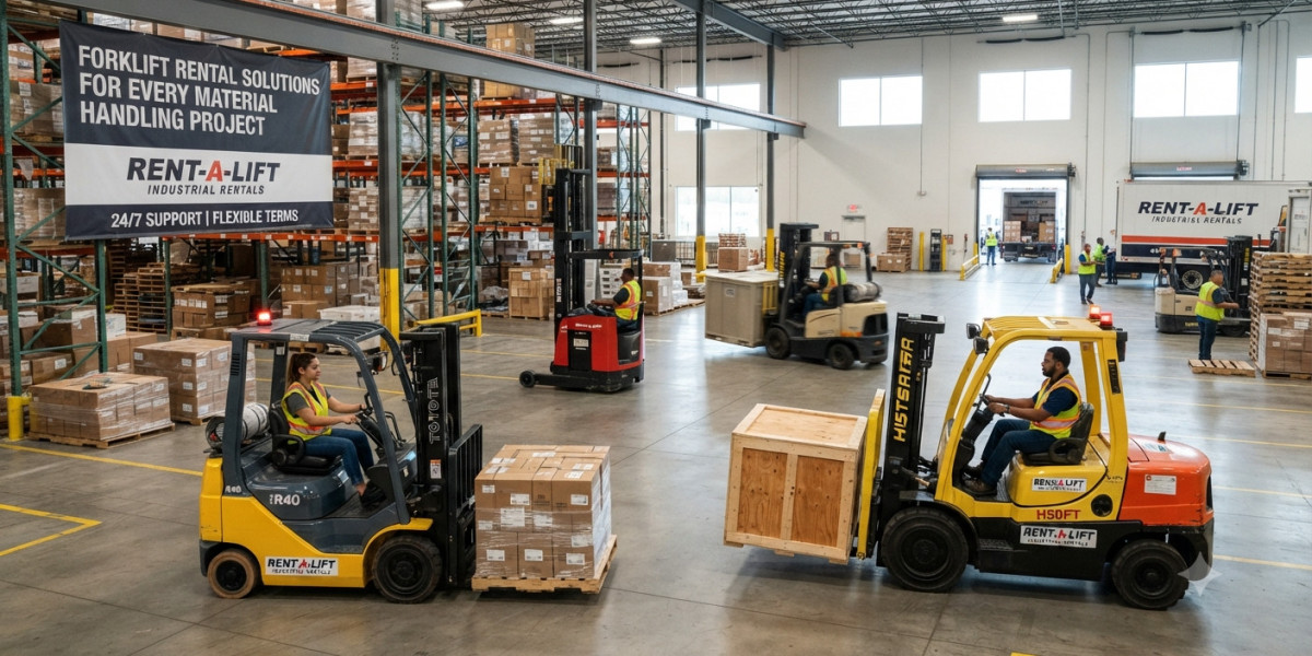 Forklift Rental Solutions for Every Material Handling Project