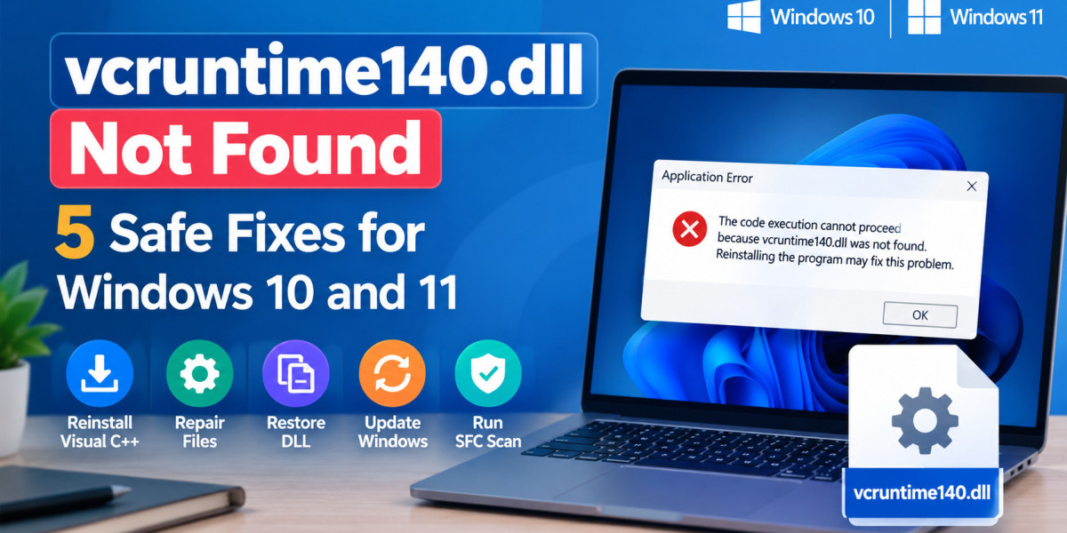 vcruntime140.dll Not Found: 5 Safe Fixes for Windows 10 and 11