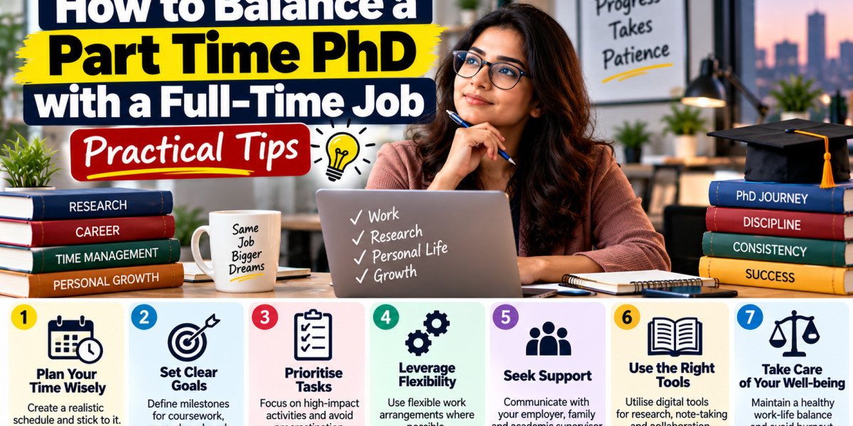 How to Balance a Part Time PhD with a Full-Time Job: Practical Tips