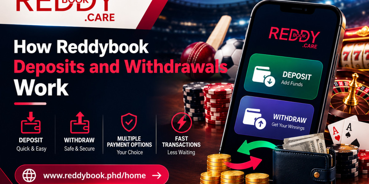 How Reddybook Deposits and Withdrawals Work