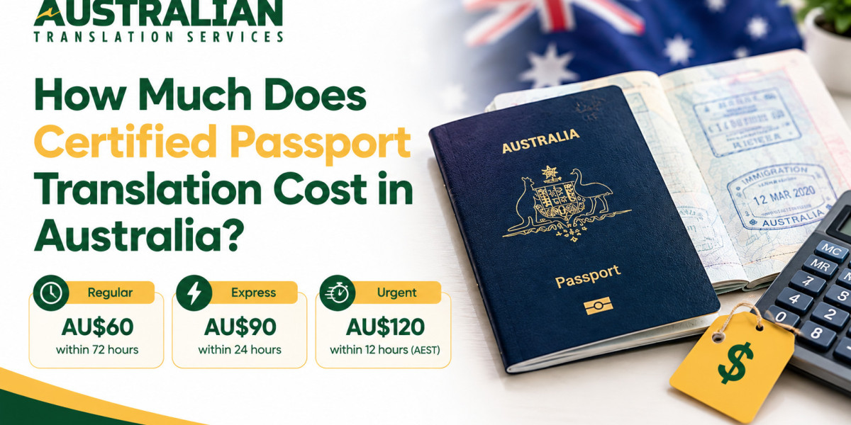 How Much Does Certified Passport Translation Cost in Australia?