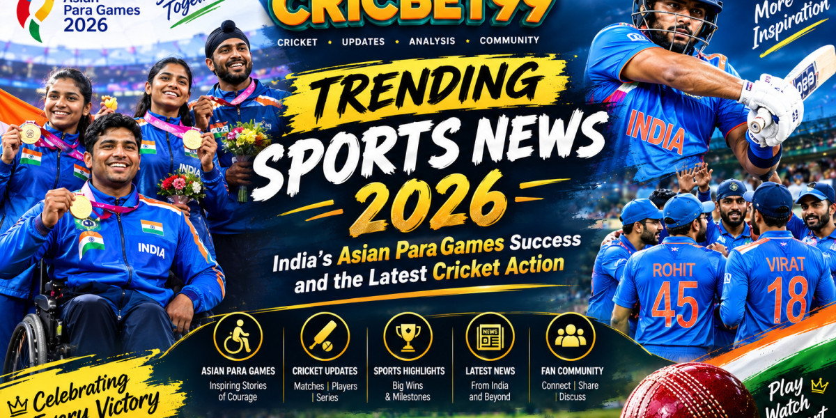 Trending Sports News 2026: India’s Asian Para Games Success and the Latest Cricket Action