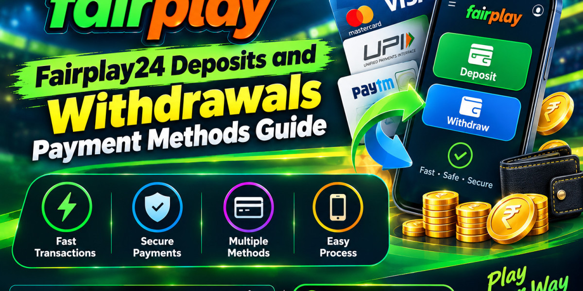 Fairplay24 Deposits and Withdrawals Payment Methods Guide