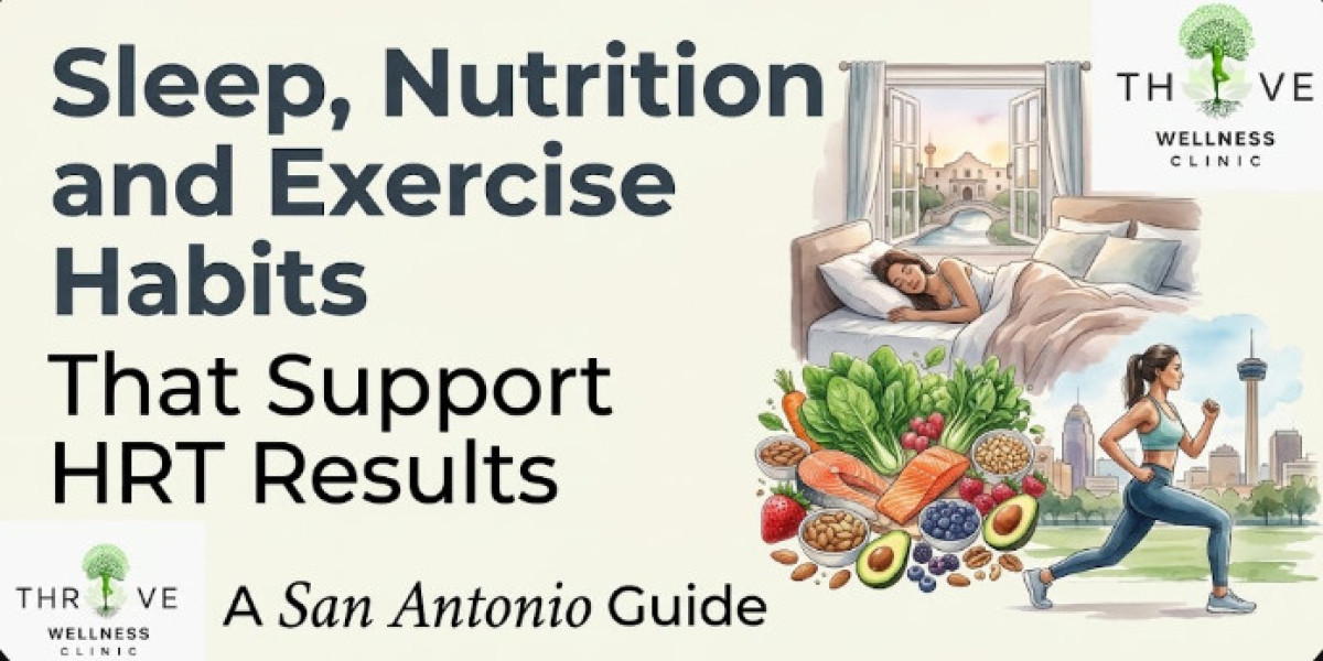 Sleep, Nutrition and Exercise Habits That Support HRT Results: A San Antonio Guide