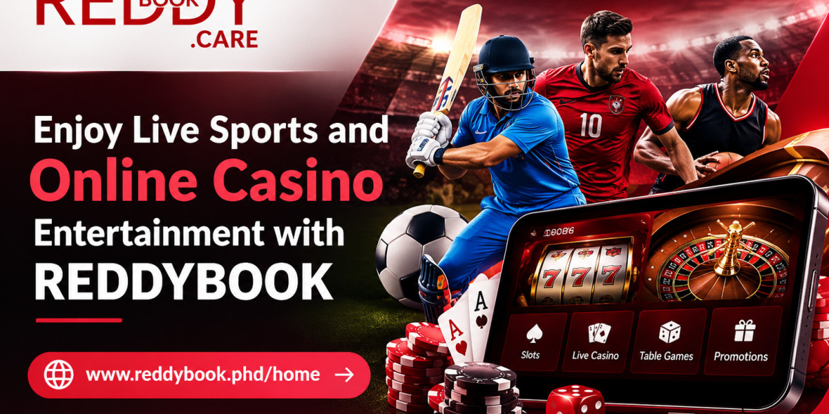 Enjoy Live Sports and Online Casino Entertainment with Reddybook