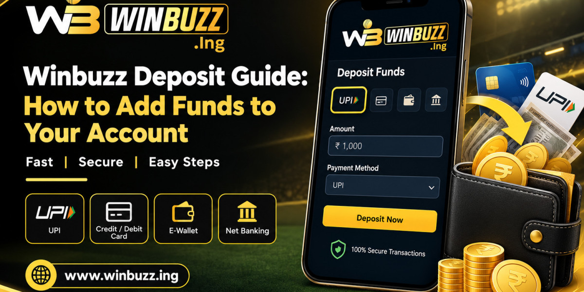 Winbuzz Deposit Guide: How to Add Funds to Your Account
